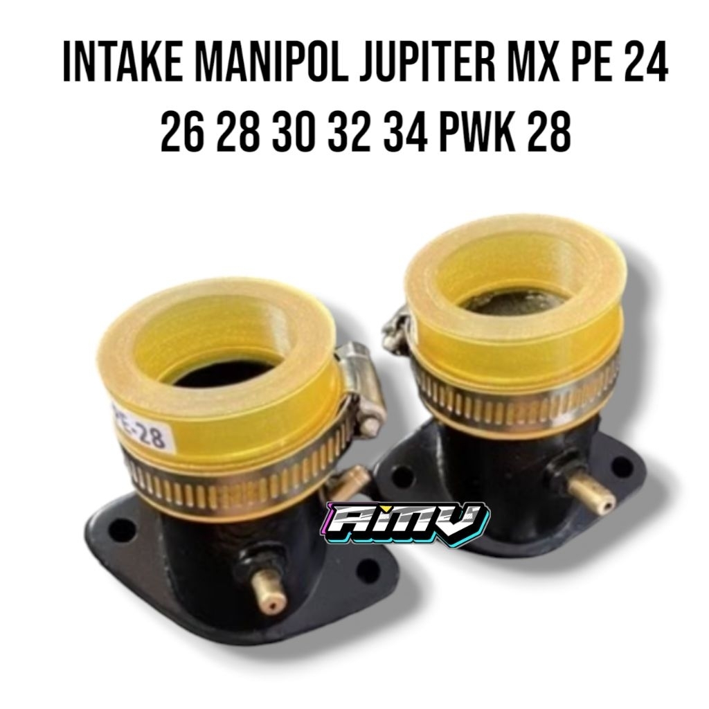 INTAKE MANIPOL YAMAHA JUPITER MX KARBU PE / PWK 24 26 28 30 32 34