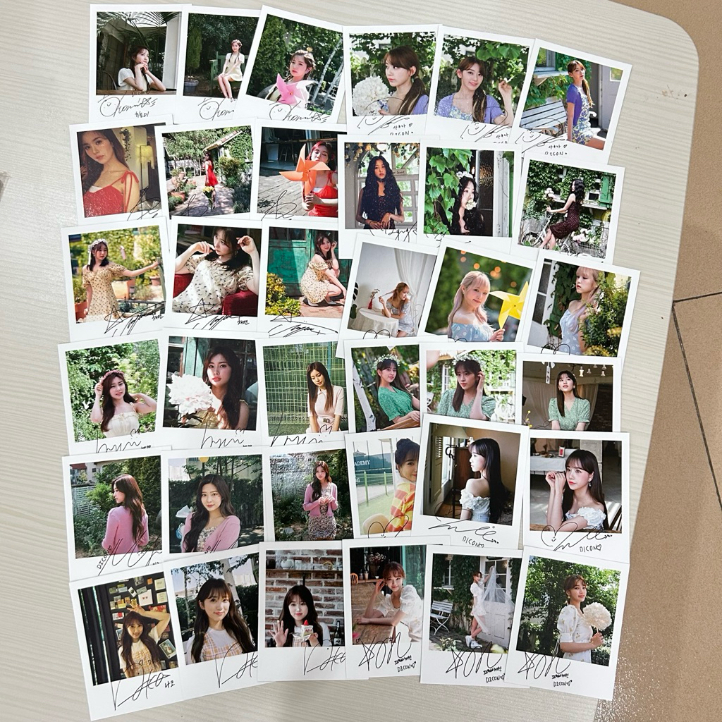 [ORIGINAL] IZONE X DICON POLAROID SIGNED