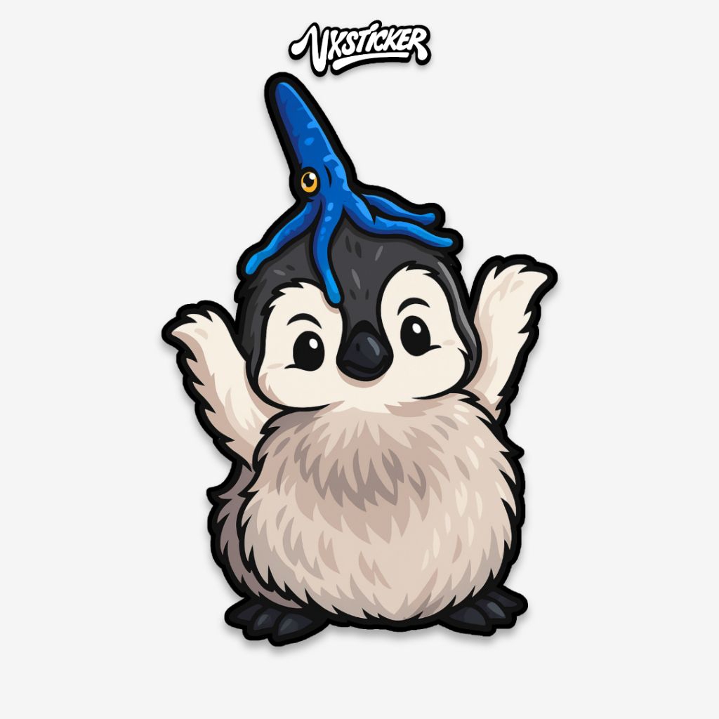 

Stiker/Sticker Pinguin Lucu #70 VXSTICKER