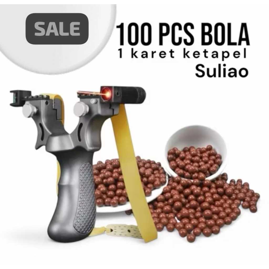 Ketapel Laser SlingShoot / Ketapel Olahraga Resin Hitam