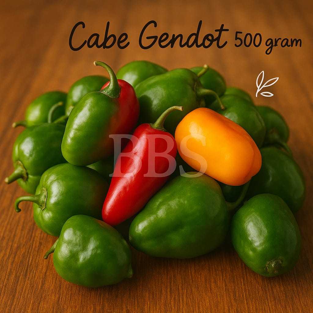 

BBS Cabe Gendot 500 gram Pedes Banget