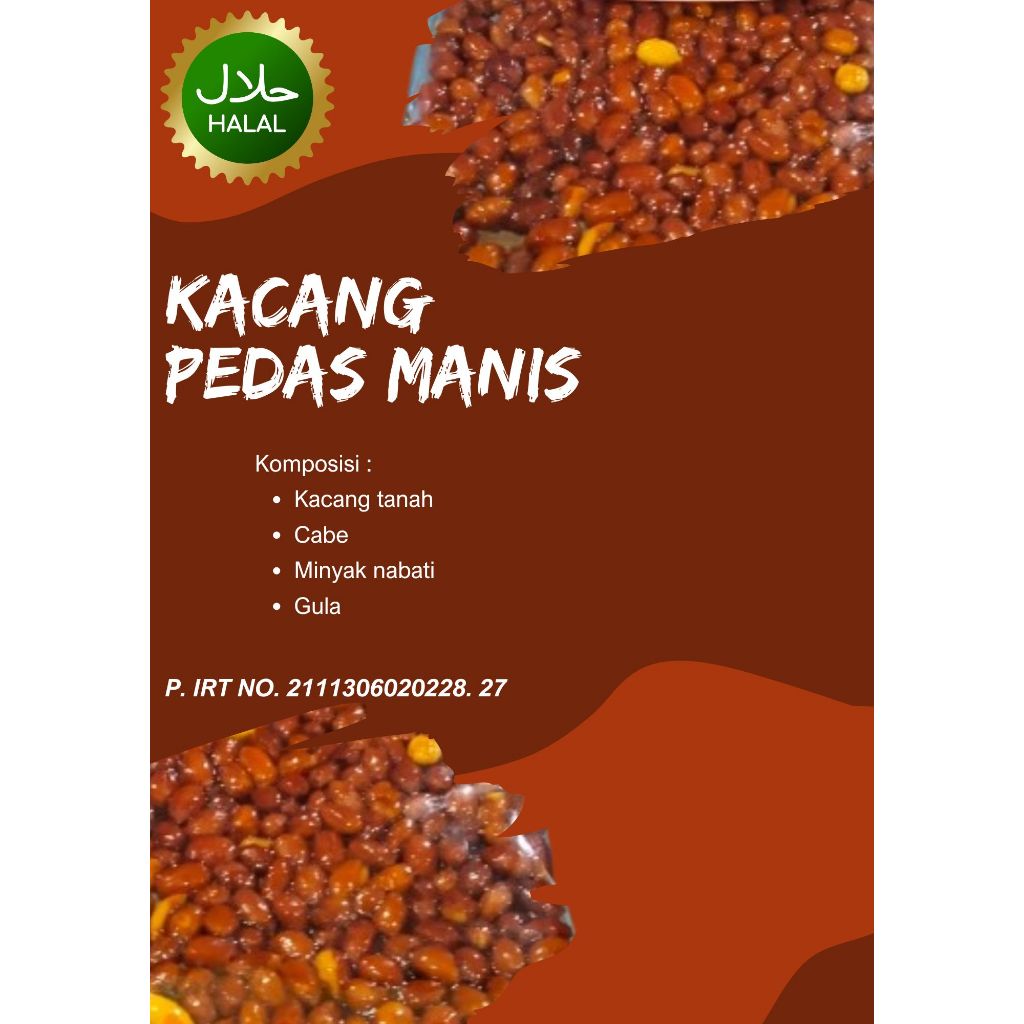 

Kacang Balado Pedas Manis 75 gram dan 200 gram yang Nikmat
