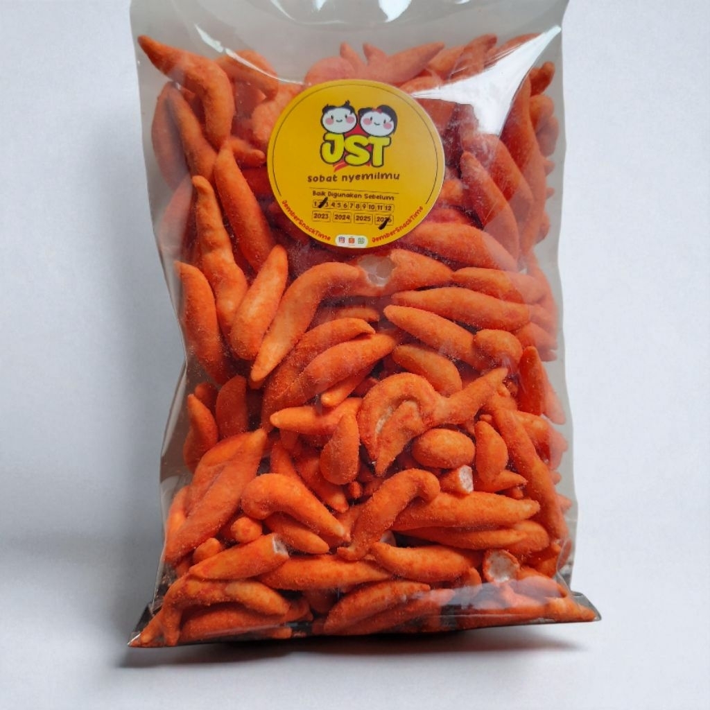 

[250gr] Bidaran Kue Telur Gabus Widaran Wedaran Asin Balado Jember Snack Time