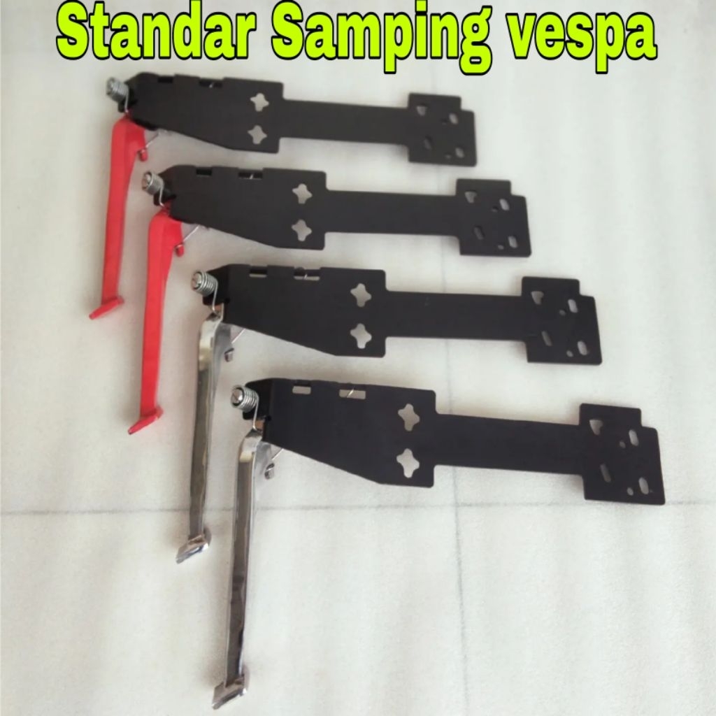 Standar Samping Vespa Clasik Model Sip Ring 8 10  Dan Ring 12 Vespa Standar
