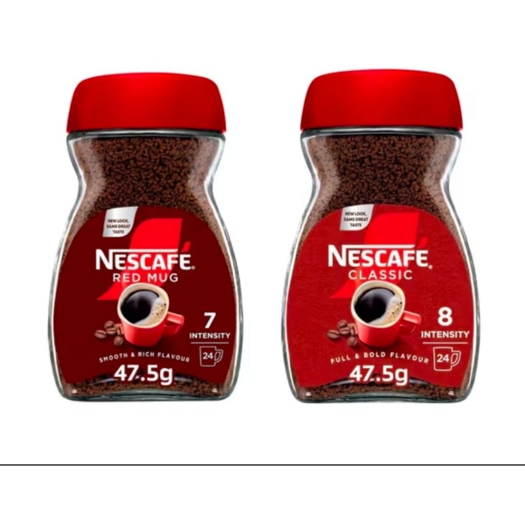 

Nescafe CLASSIC 47.5g Kemasan botol beling untuk 24 cangkir