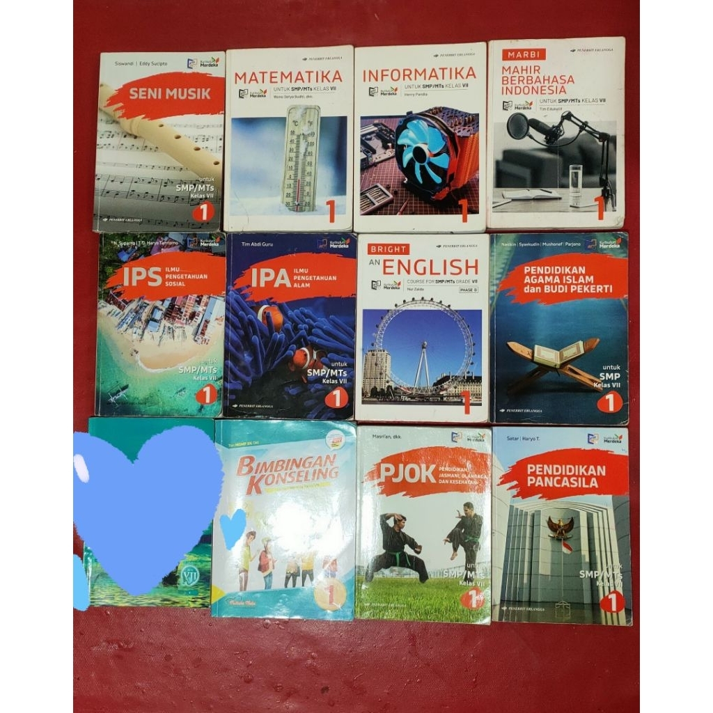Buku SMP kelas 7 Kurikulum Merdeka