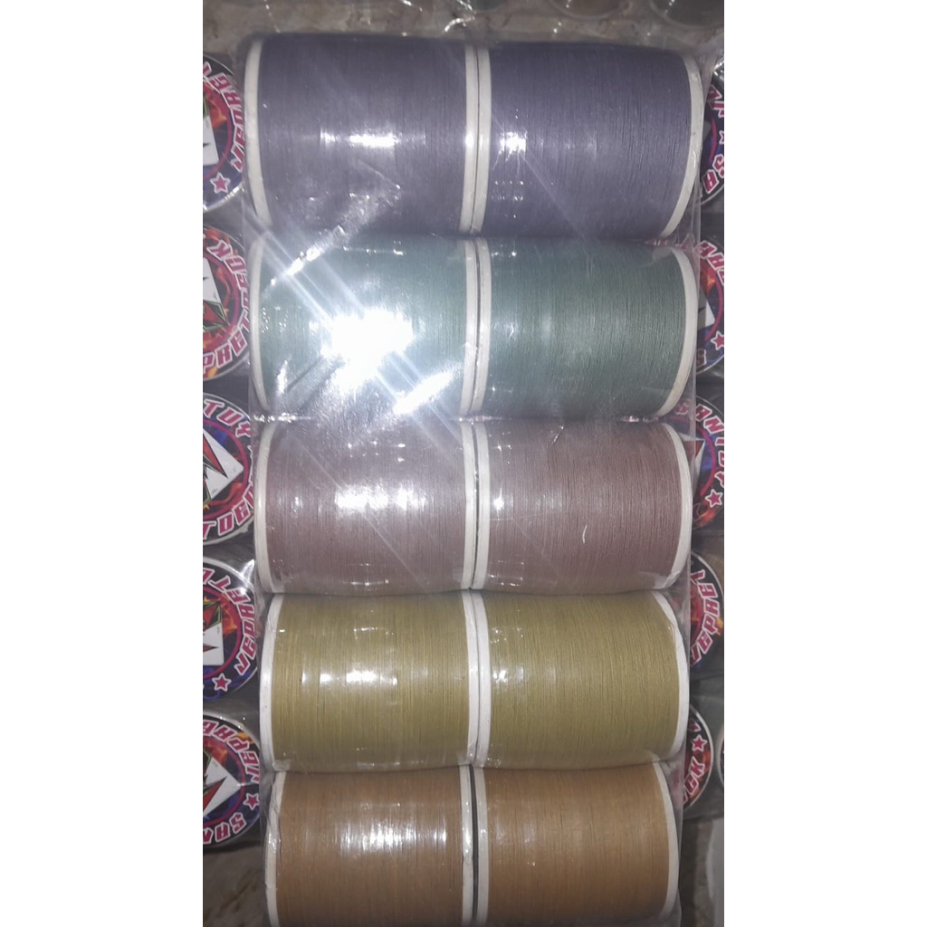 gelasan matot santuy panjang 1500yard bahan biru buat main tarik jepret jos poko nya