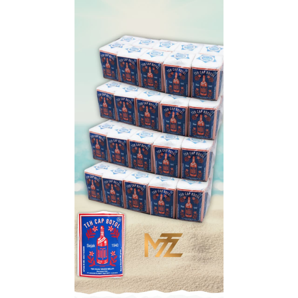 

☘️MUMTAAZZTORE☘️ ALLTEH KTRK TEH CAP BOTOL BIRU 40GR ISI 10