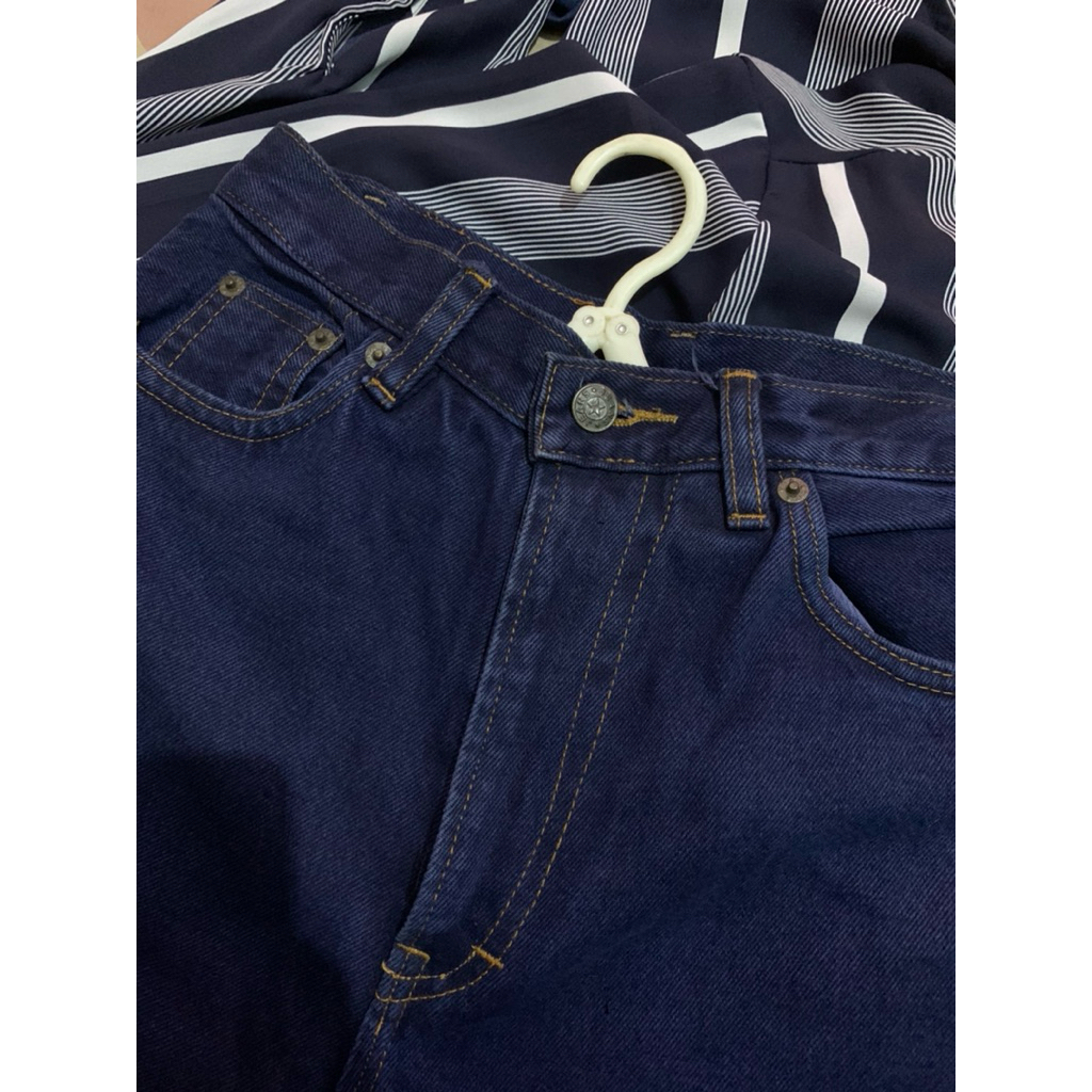 Preloved Jeans Ori Lea Cutbray Tebal