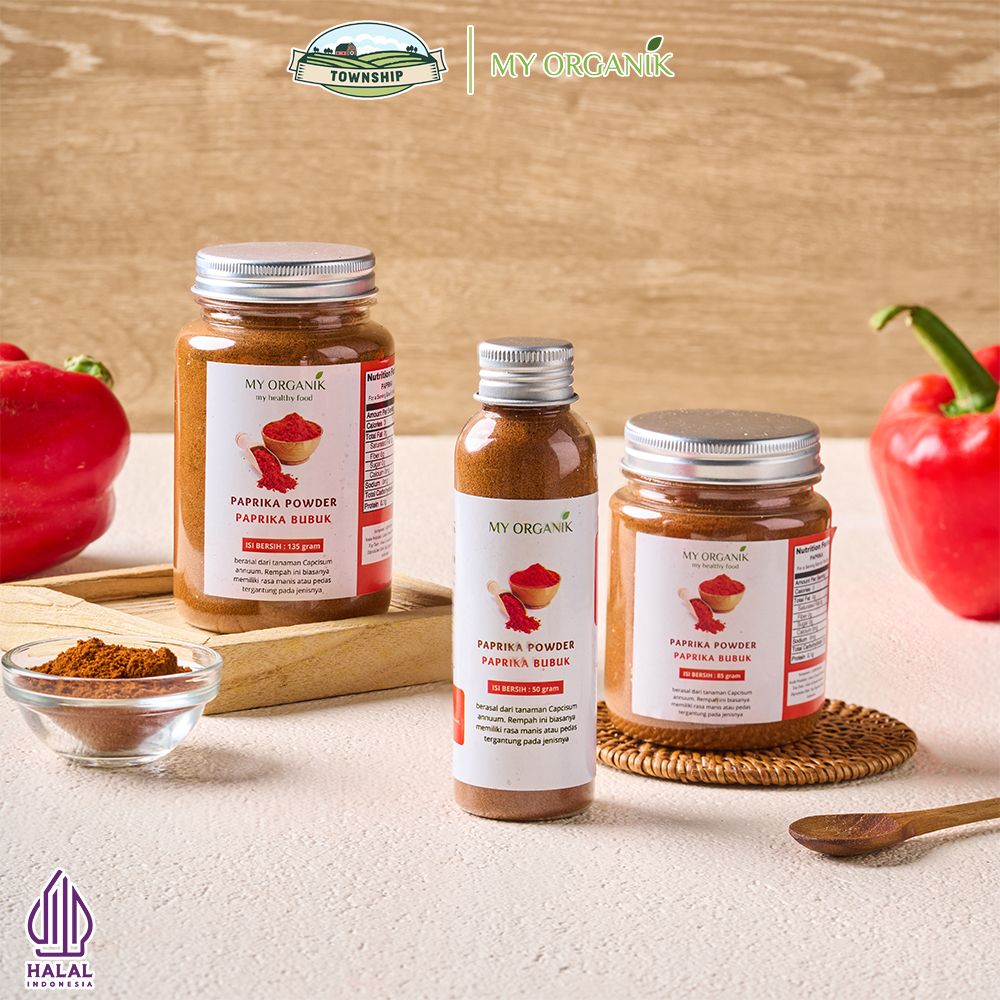 

My Organik Red Paprika Powder Paprika Merah Bubuk Murni Tanpa Campuran