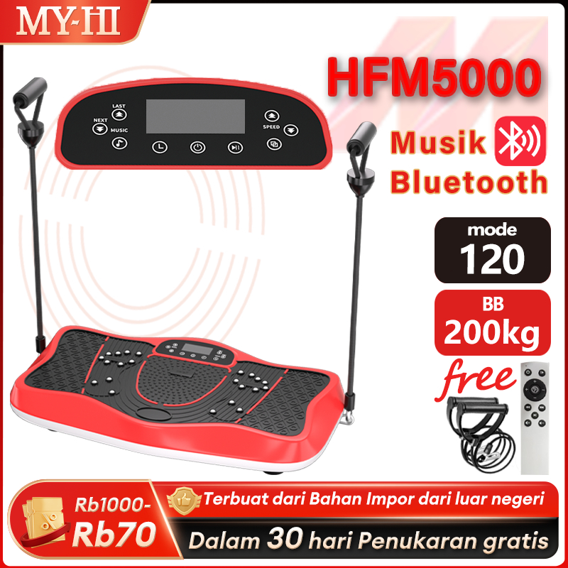 MY-HI  Body Slimming Tools HFM5000 Alat Pelangsing Olahraga Getar Perut Alat Fitness Pelangsing