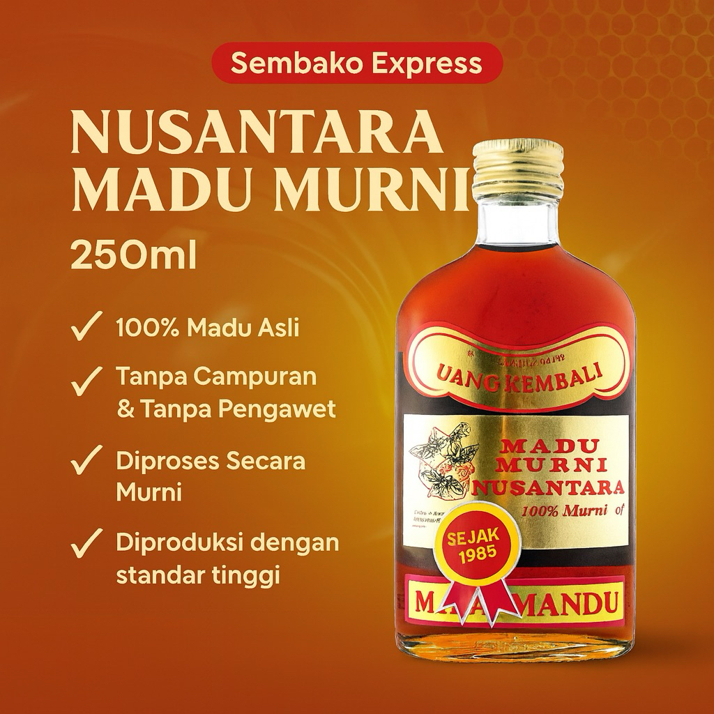 

Madu Murni Nusantara 250ml – Sejak 1963