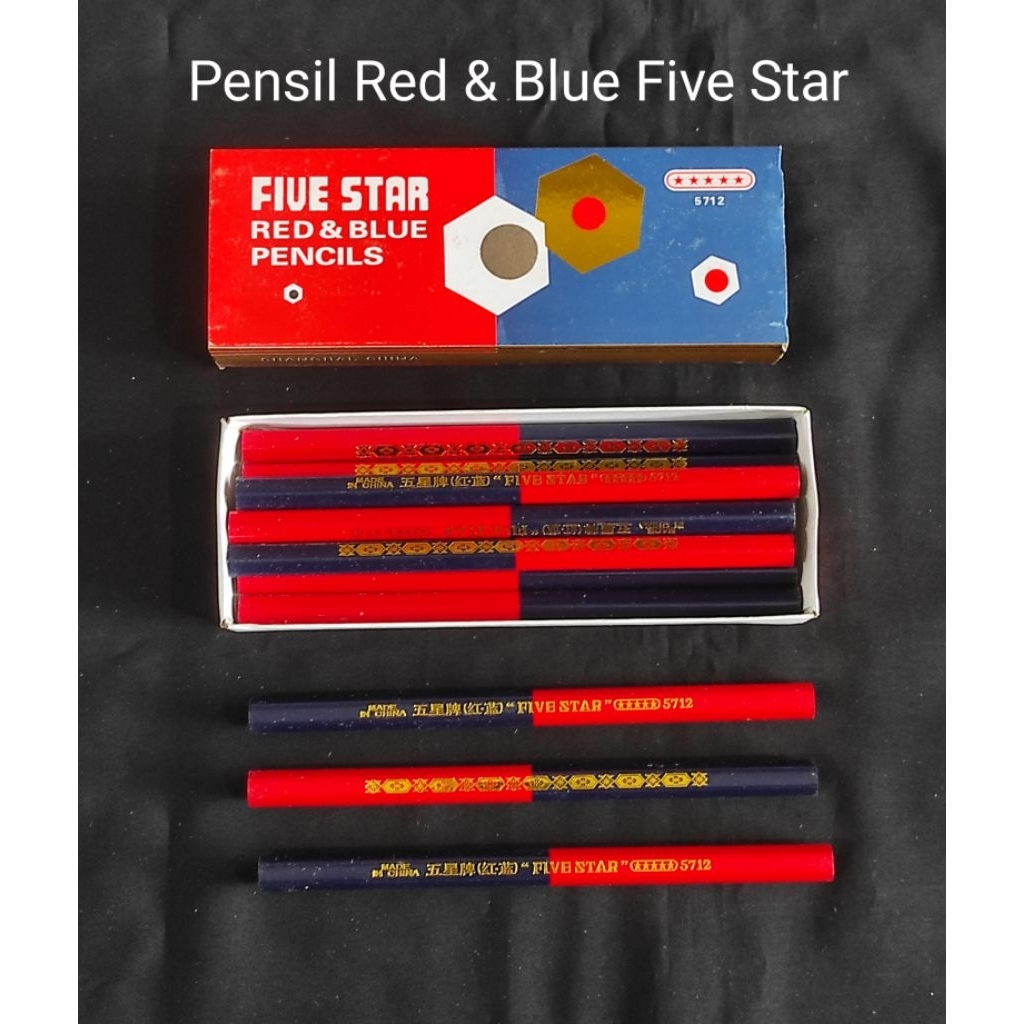

Pensil Red & Blue Five Star (Perpcs)