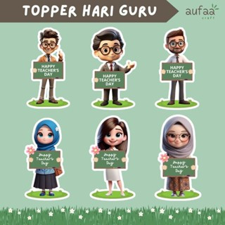 

[READY] Topper Hari Guru | Teacher Day | Topper Buket