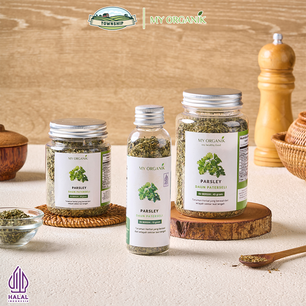 

My Organik Daun Parsley Kering Bubuk Dried Parsley Flakes Premium Quality Bumbu Dapur