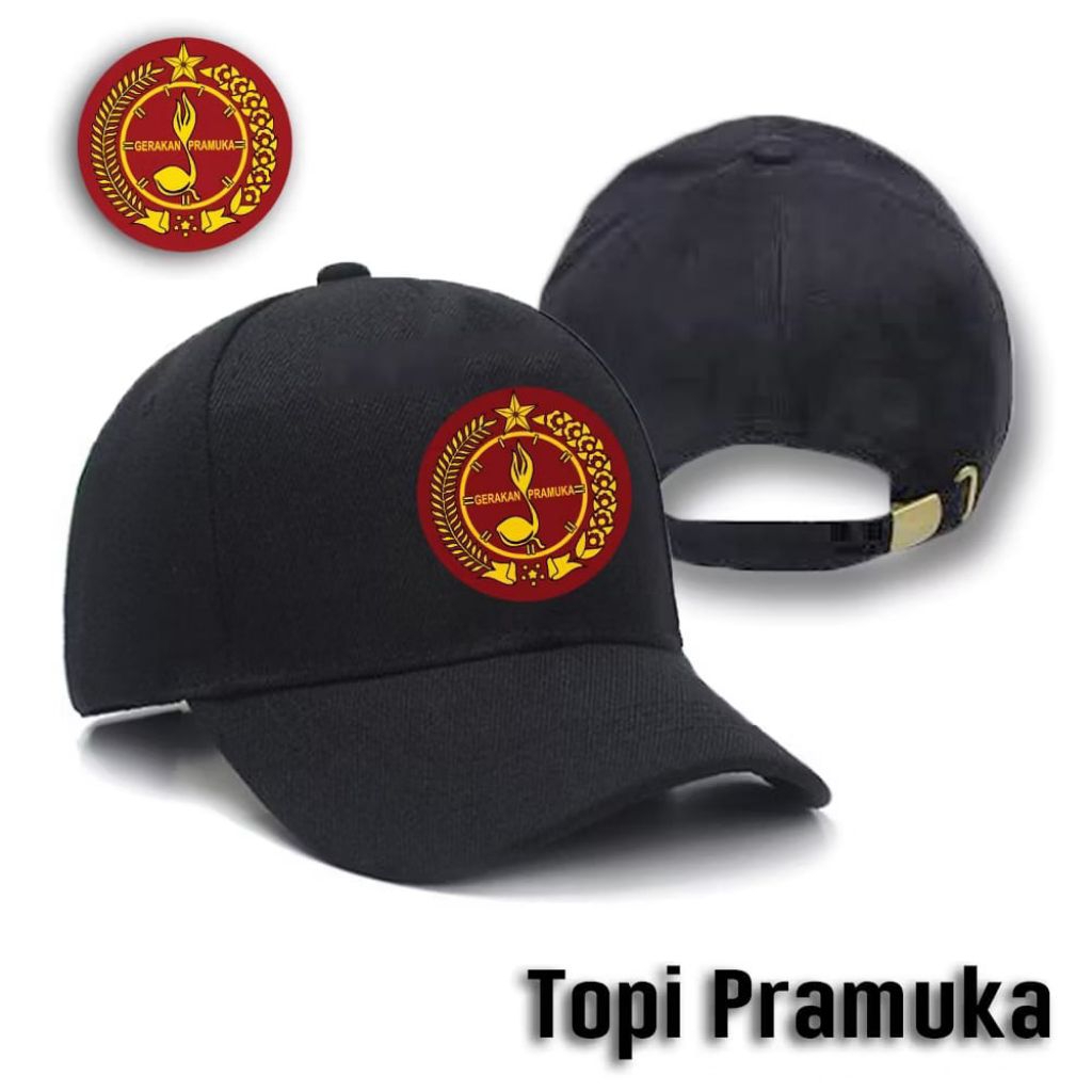 TOPI GERAKAN PRAMUKA || topi Pramuka Indonesia || TOPI TRACKING PRAMUKA pria wanita Dewasa bahan hal