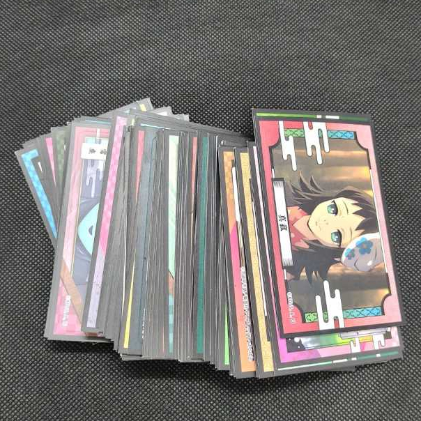 kimetsu no yaiba card sticker 1