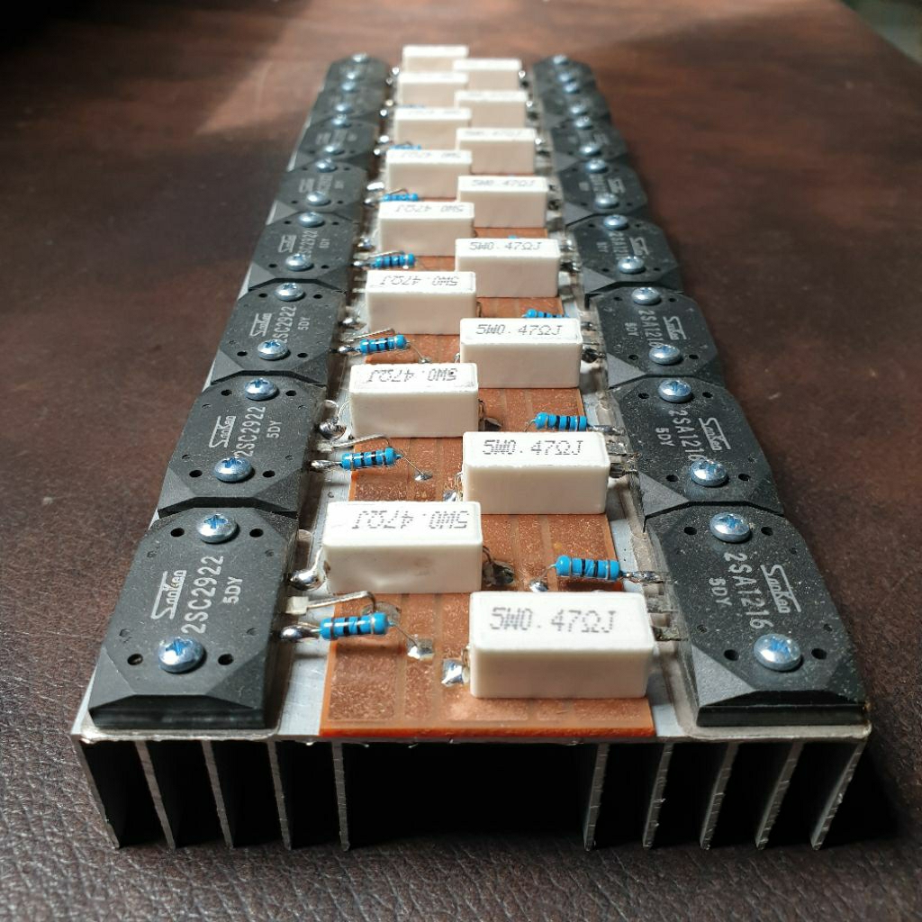 HEATSINK 30CM PLUS TR FINAL SANKEN 5DY 8 SET FINAL