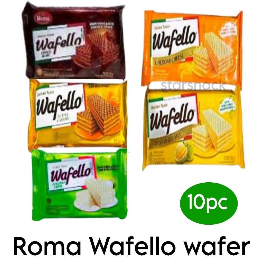 

Roma Wafello wafer 34gr isi 10bj