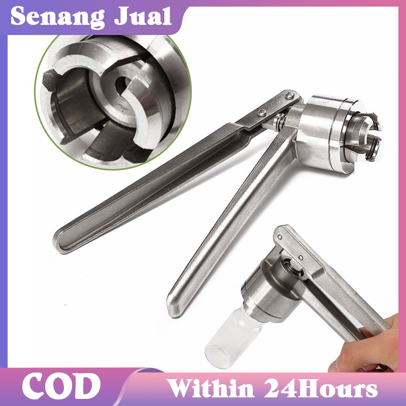 Manual Penutup Botol /Stainless Steel Crimper Bottle Vial /Press Botol Parfum