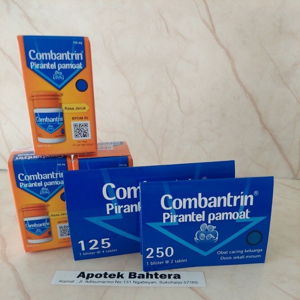 Combantrin obat cacing/pirantel pamoat