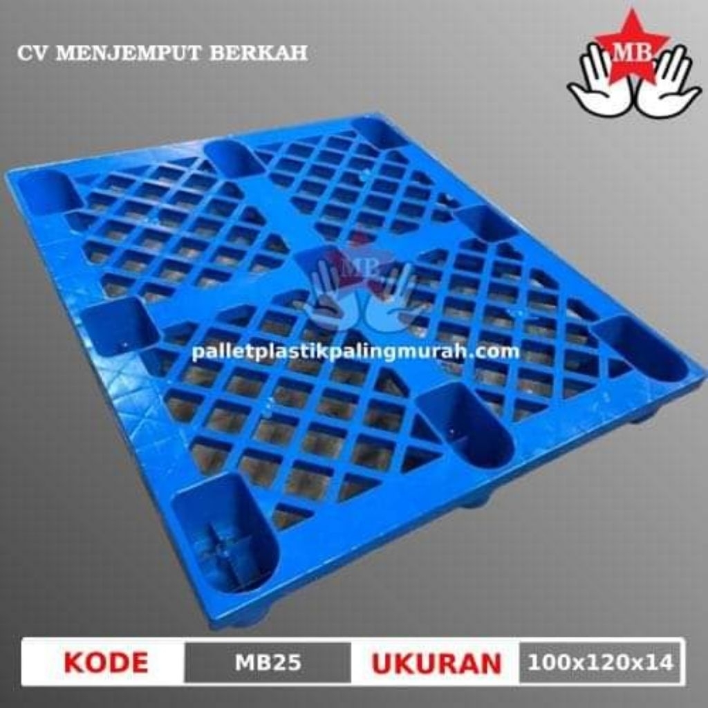 

palet plastik ringan 100*120 mangkok
