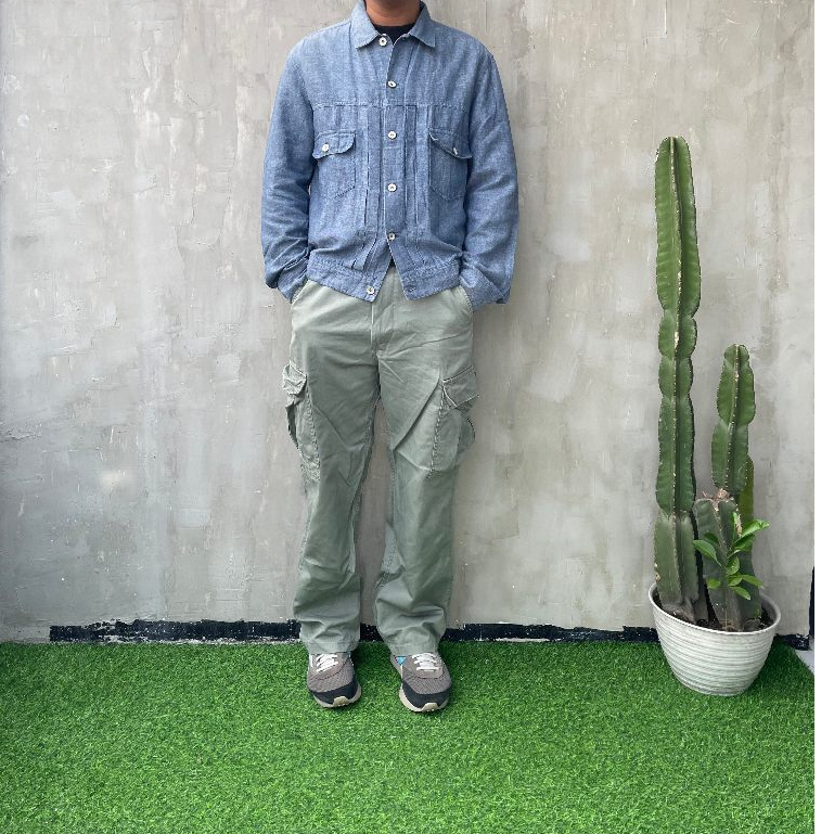 JACKET JEANS DENIM GLOBAL WORK TYPE II XL