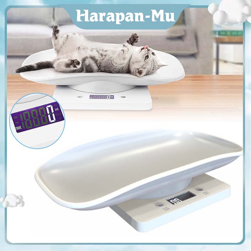 Timbangan Kucing / Timbangan Hewan Peliharaan Mini 10kg/ Timbangan Kecil Digital Multifungsi