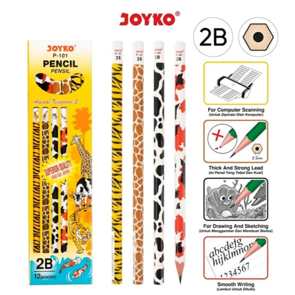 

1 pack Pensil joyko p-101 Stationery