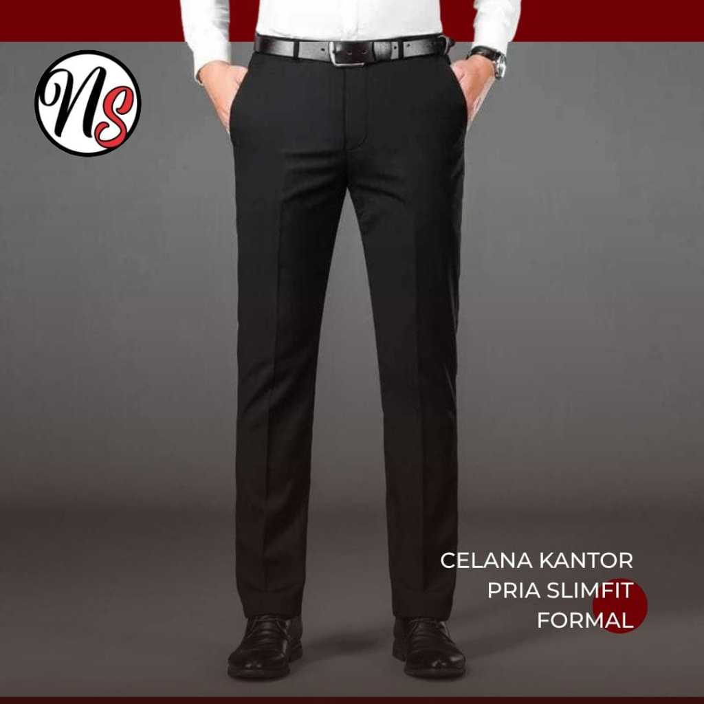 CELANA PANJANG KANTOR FORMAL SLIMFIT CELANA KERJA KEKINIAN