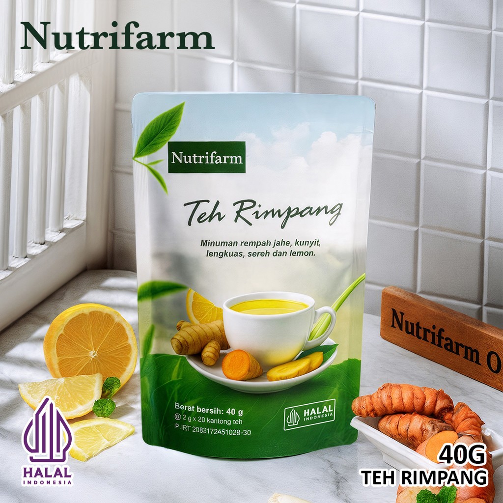 

Nutrifarm Teh Rimpang 40G