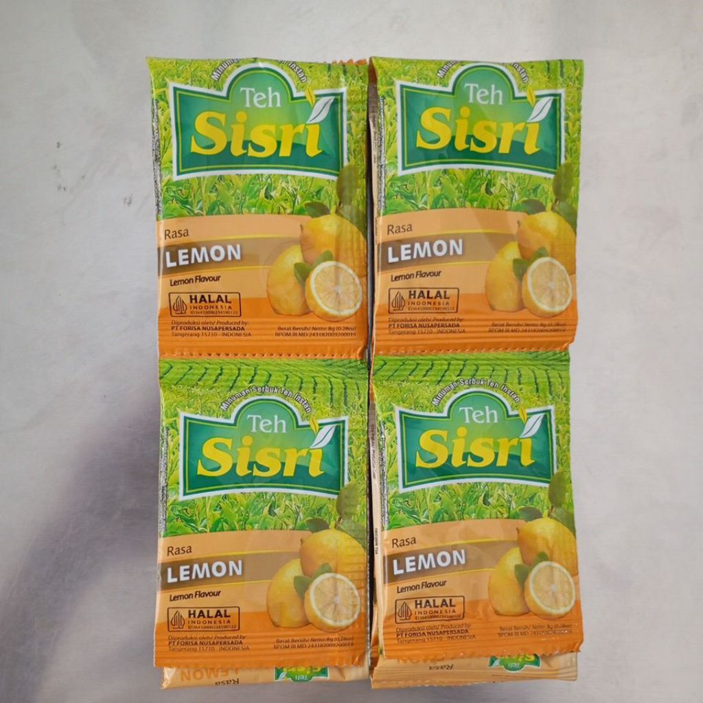 

Sisri Lemon Renceng Isi 10sachet 8gr