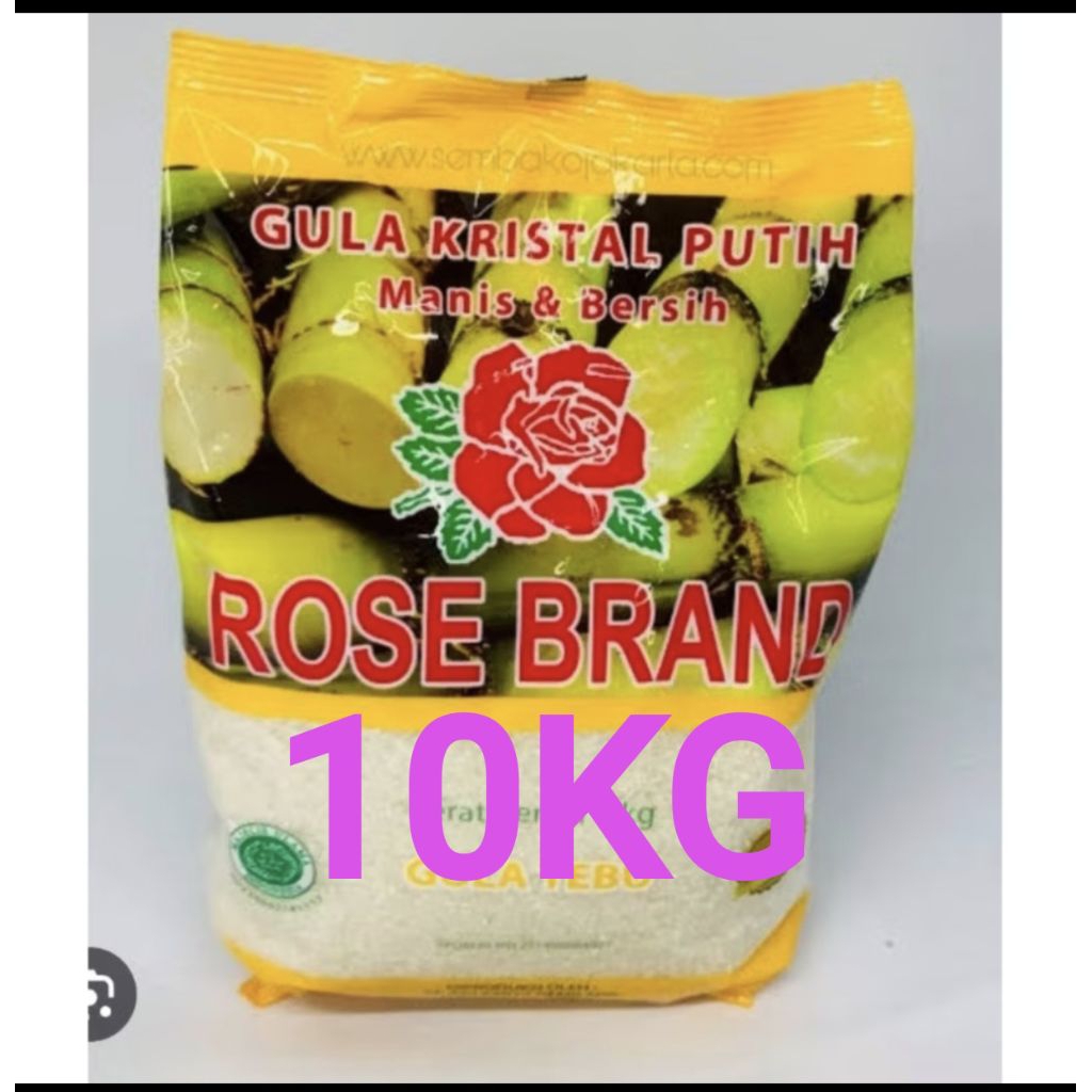 

Gula Rose brand kuning premium 1kgx10