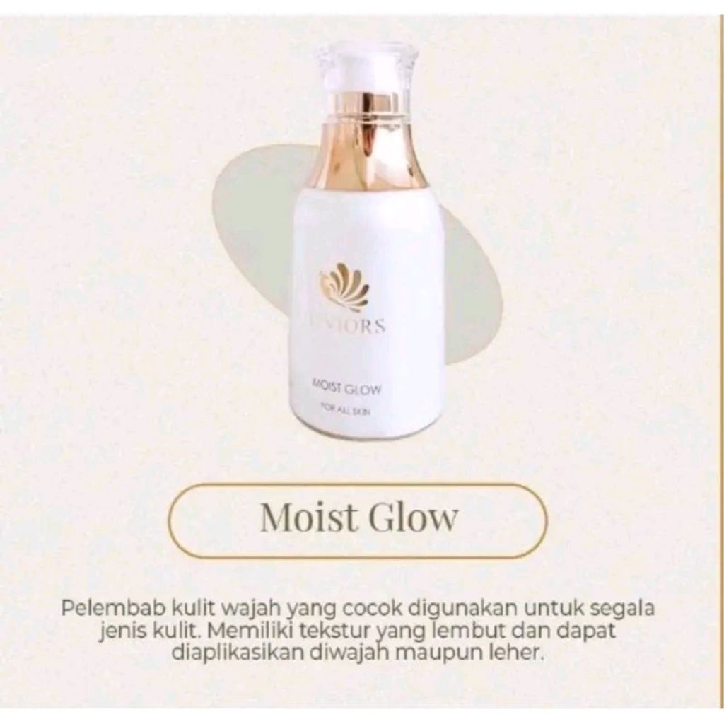 Lviors Moist Glow/Moisturizer/Moisturizer Wajah/Pelembab Wajah/Anti Aging