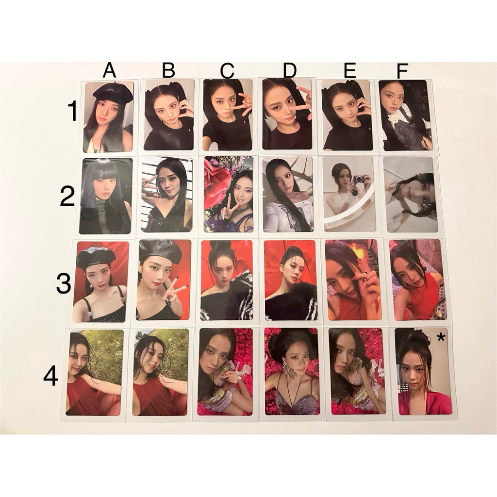 Blackpink Jisoo photocard