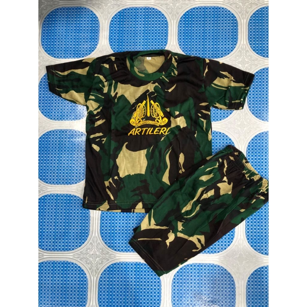 SETELAN KAOS PENDEK ANAK BAHAN PE BAHAN DRYFIT SETELAN ANAK TNI AD SETELAN ANAK LEBANON SETELAN ANAK