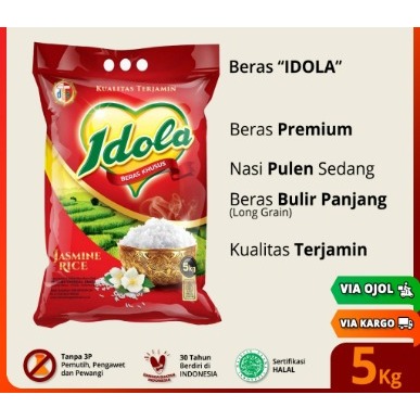 

Beras Idola 5kg ( Kurir Instan ) GRAB-GOJEK