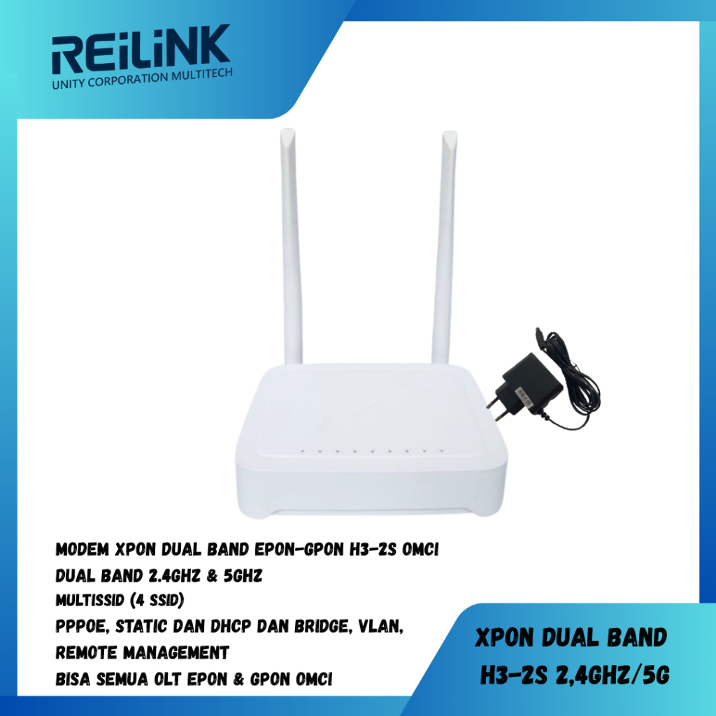 MODEM H3-2S DUALBAND XPON 2,4GHz & 5G