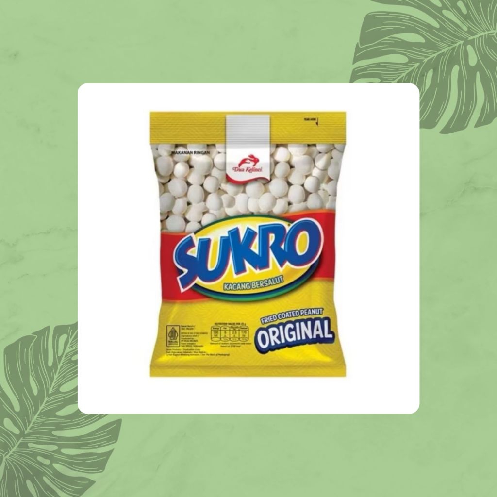 

Kacang Sukro Dua Kelinci Rasa Original 120gr