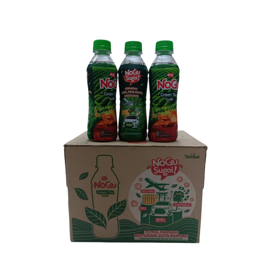 

NoGu Green Tea 250ml ( 1 dus isi 12 botol ) Teh Hijau Organik