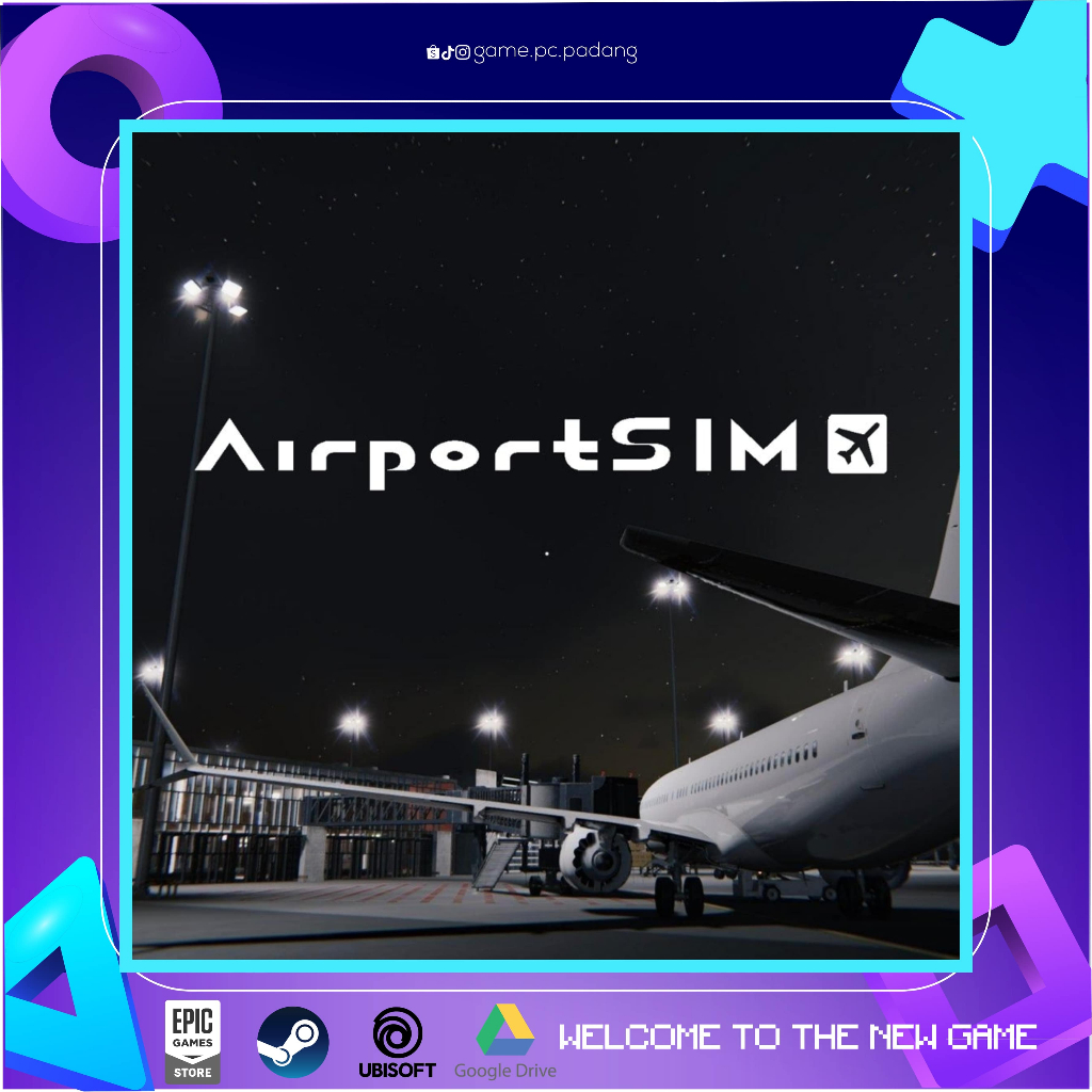 AirportSIM Game PC Padang / Game Simulator Pesawat