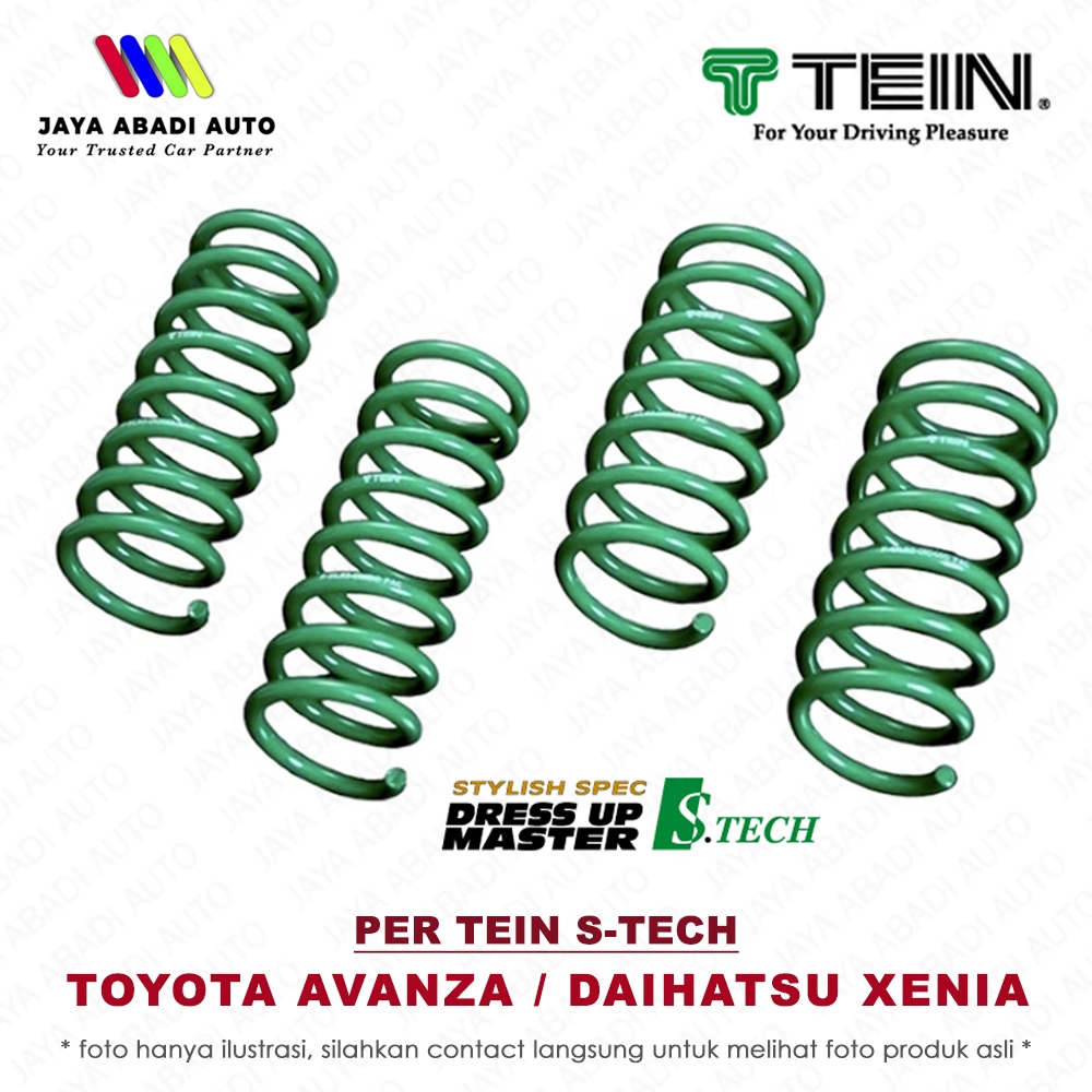 Lowering Kit / Coil Spring / Per Pendek TEIN STech S-Tech Japan - TOYOTA AVANZA / DAIHATSU XENIA