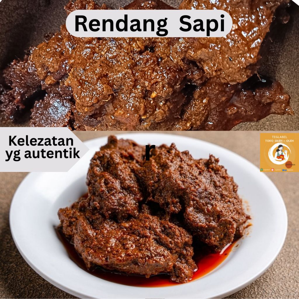 

Rendang Daging Sapi Khas Padang PREMIUM