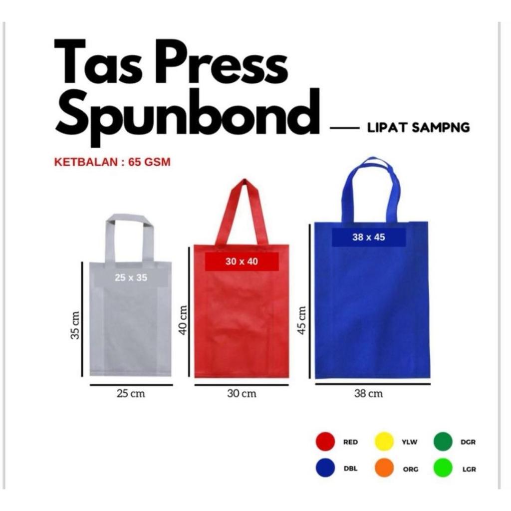 

TAS SOUVENIR SPUNBOND STANDING HANDLE LUAR 25 x 35 x 10 PER 12PCS