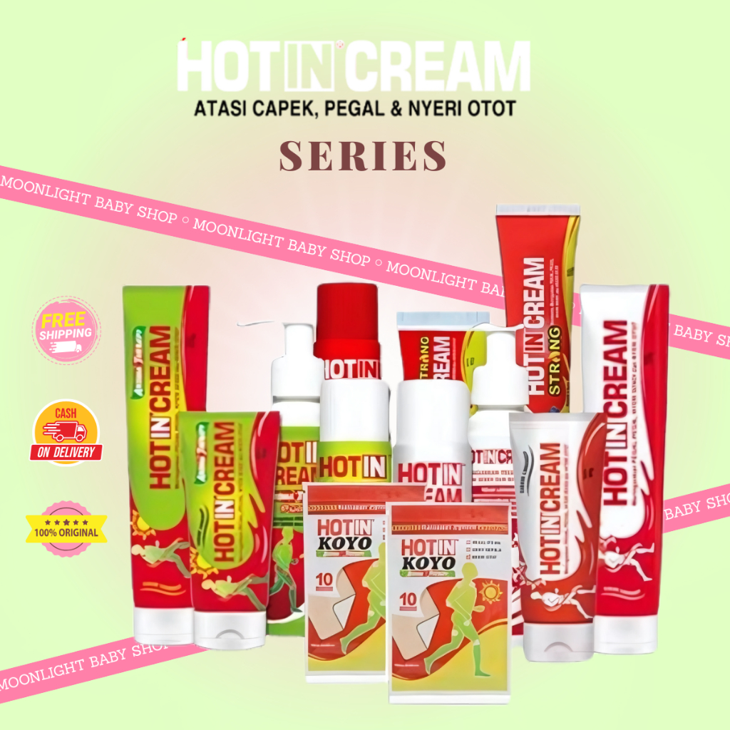 HOTIN CREAM TUBE / BOTOL 60g 120g  AROMATHERAPY STRONG KOYO HOT IN HOTIN GO