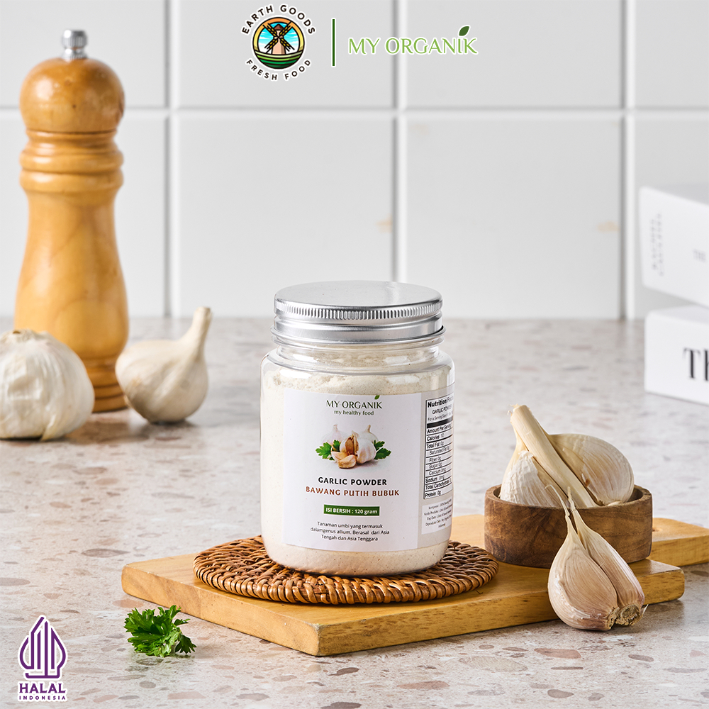 

MY ORGANIK BAWANG PUTIH BUBUK MURNI PREMIUM ASLI TANPA CAMPURAN ASLI 100% ORIGINAL