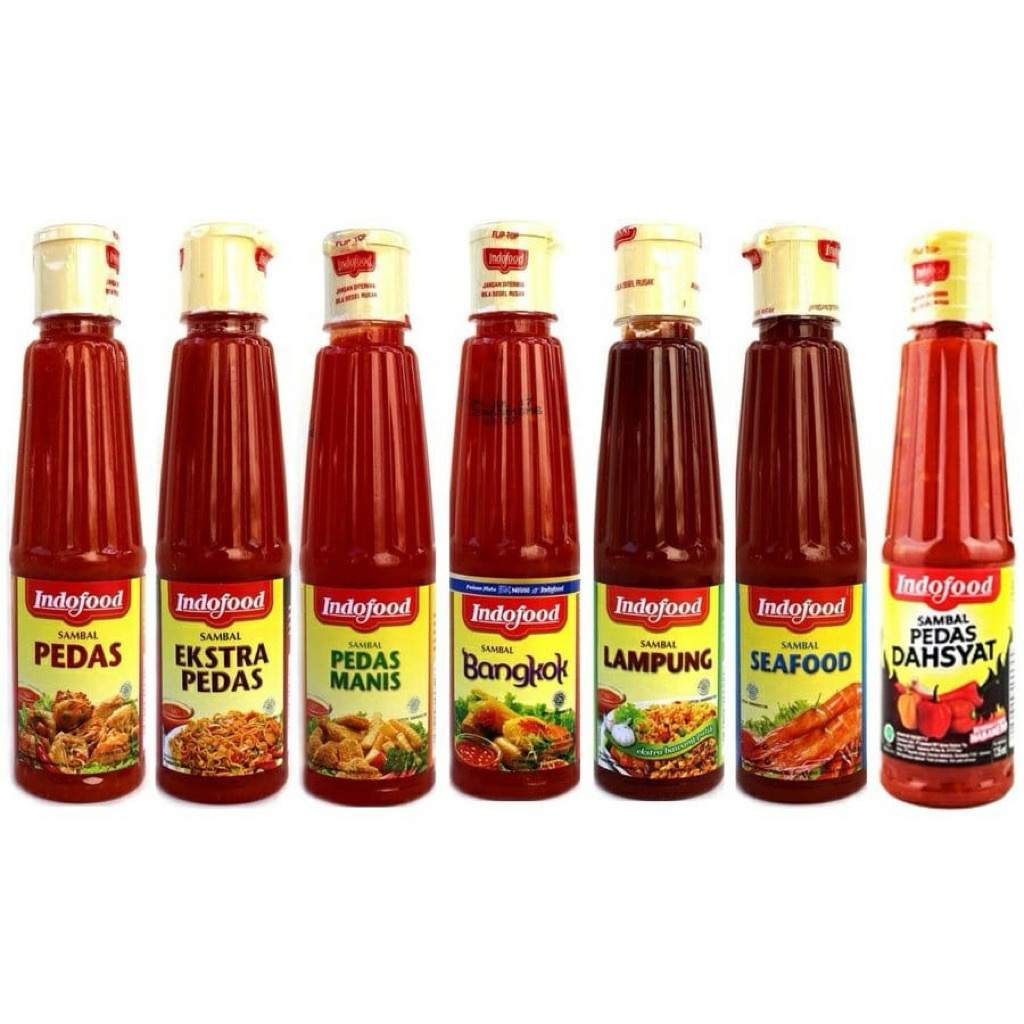 

All Varian Saus Sambal Indofood ukuran 135ml