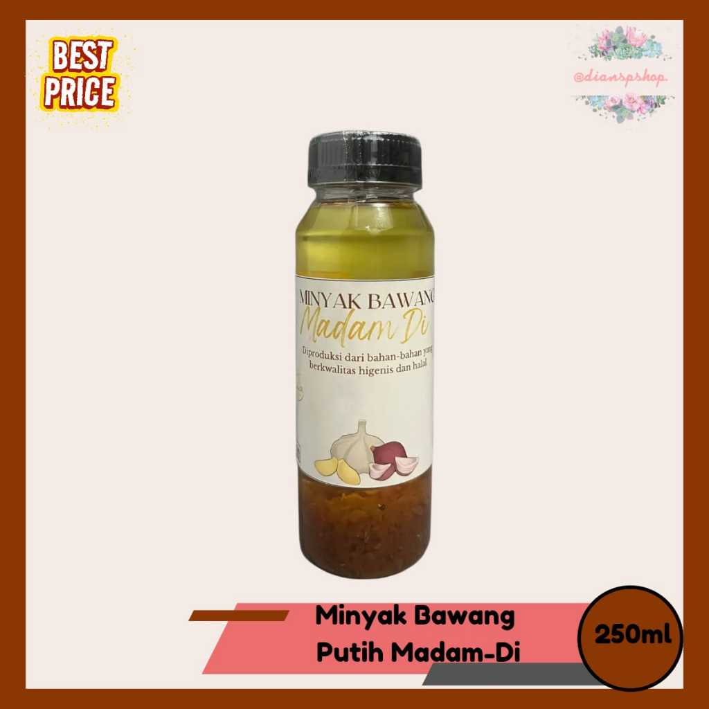

Minyak Bawang Putih 250ml Madam Di