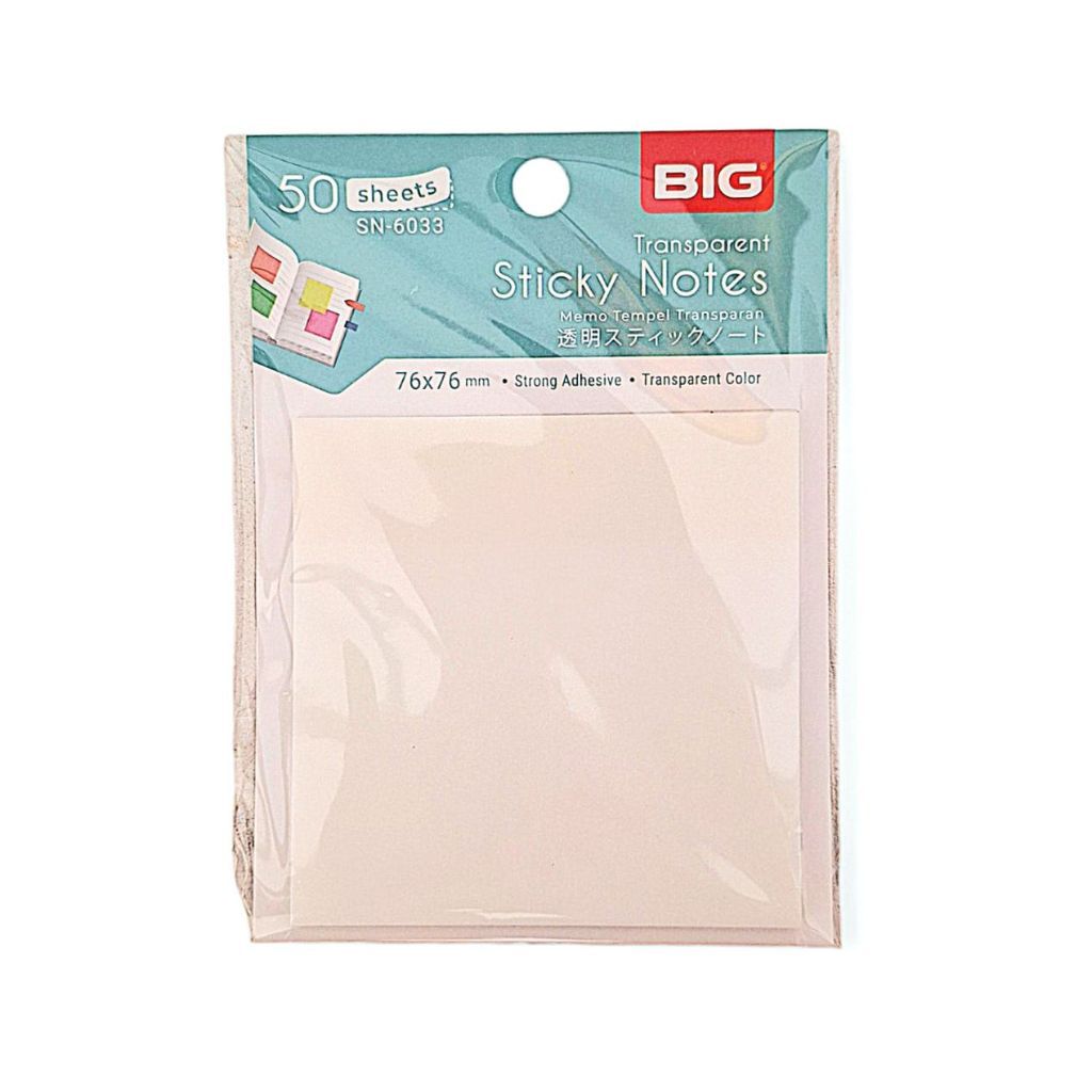 

JUAL STICKY NOTE BIG SN7676 TRANSPARAN