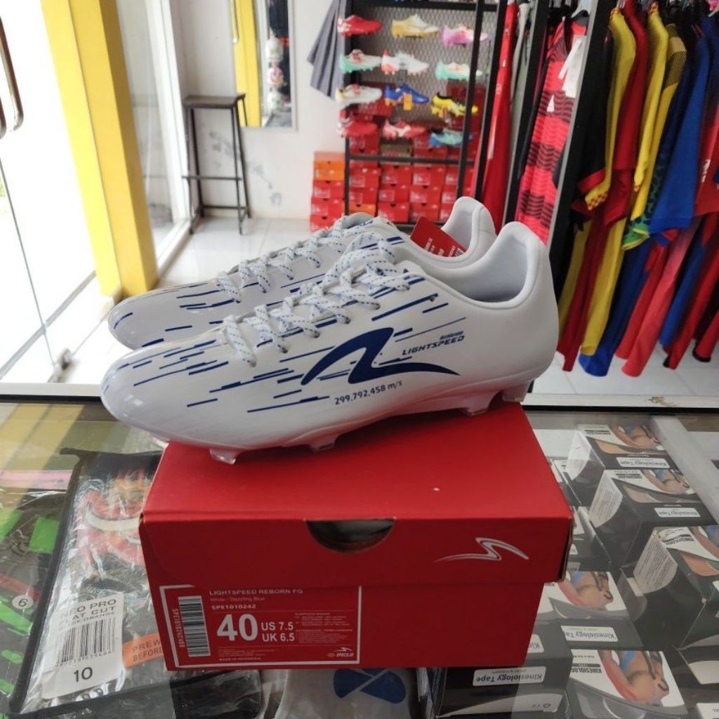 SPECS LIGHTSPEED REBORN FG,WHITE/DAZZLING BLUE
